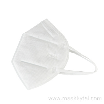 Household disposable nonwoven KN95 folding face mask